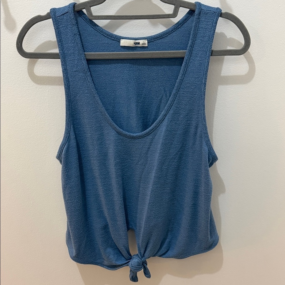 Wilfred by Aritzia Front Knot Tank